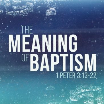 Meaning Of Baptism