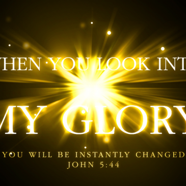 When You Look into My Glory: The son of God